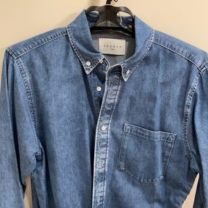 Blue jean shirt by Sandro